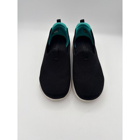 Skechers Womens Go Walk 4 Slip-On Sneakers Black Size 7 - Picture 1 of 7